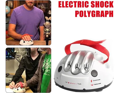 Juguete Detector De Mentiras Con Electro Shock Vibración