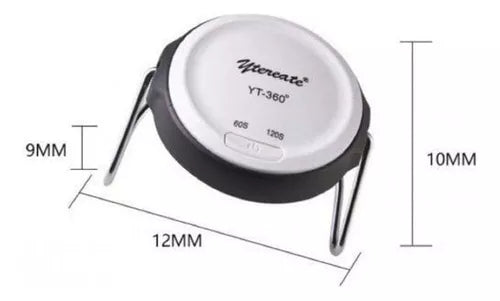 Lámpara Secado De Uñas Manicure 18w Yt-360° Uv Portátil