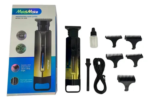 Máquina Profesional Para Cortar Cabello Carga Usb Sk-1008