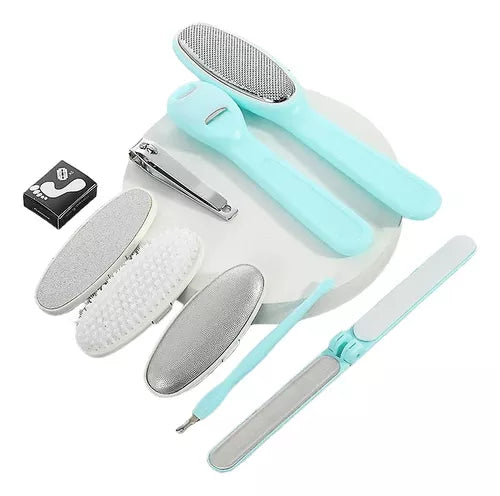 Set De Pedicura Profesional Y Alta Calidad 9 En 1