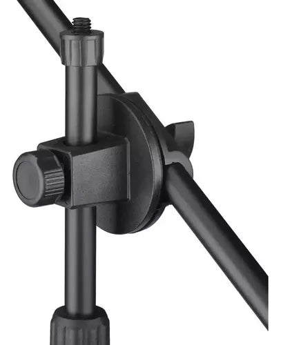 Soporte Para Micrófono Atril Profesional Stand P/ Micrófono Color Negro