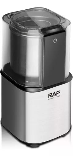 Molino Eléctrico De Café Molinillo Portátil Raf R-7130 Color Plateado