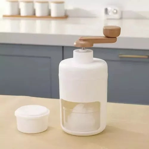 Máquina Trituradora De Hielo Manual Moledor Ice Shaver