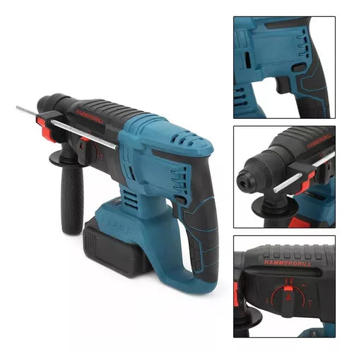 Roto Martillo Taladro Inalámbrico Eléctrico