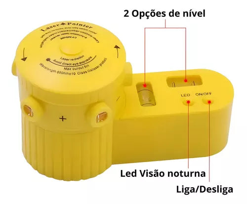Nivel láser profesional multifuncional