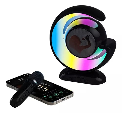 Parlante Altavoz Para Karaoke + Micrófonos Bluetooth Ys-110
