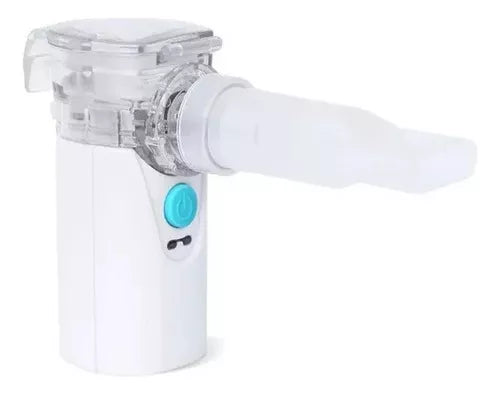 Nebulizador Portátil Mesh Inhalador Usb Terapia Asma Color Blanco