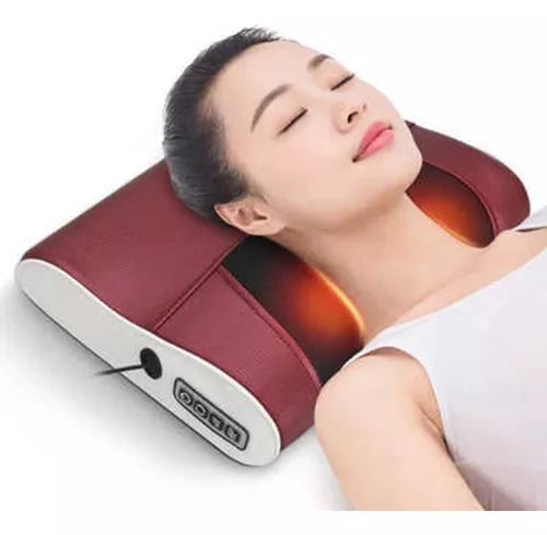 Almohada De Masajes Multifuncional Eléctrico Terapia 24w