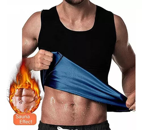 Polera Reductora Faja Compresión Efecto Sauna Sweat Shaper