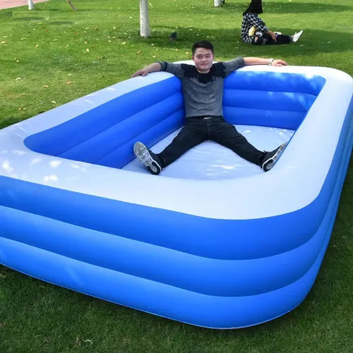 Piscina Inflable Niños Family Pool Rectangular 1,80*1,25mts