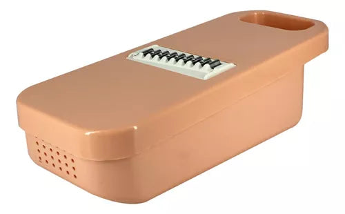 Rallador Cortador Manual 5en1 Verduras Frutas Multifuncional