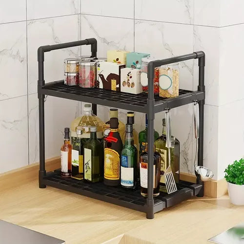 Estante Organizador De Cocina Y Baño Multifuncional 2 Niv