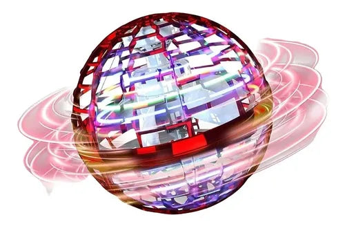 Pelota Voladora Esfera Luz Led Rgb Mini Drone