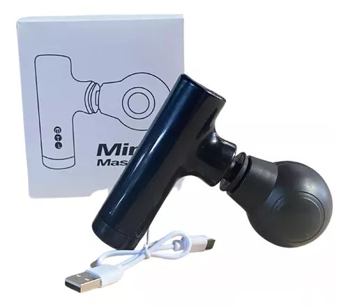 Mini Pistola Masajeador Martillo Fascia Recargable