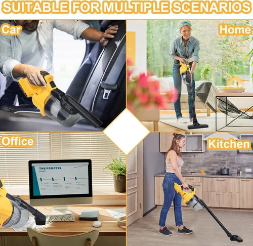 Aspiradora Inalámbrica De Mano Portátil + Baterías 20v