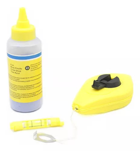 Kit Tiralínea Con Nivel Para Albañilería