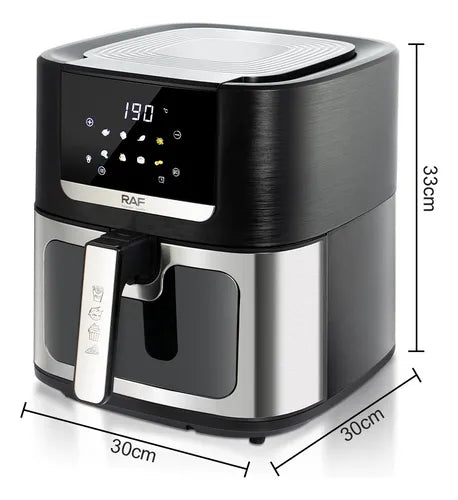 Freidora De Aire Air Fryer 1700w 8 Litros Raf R.5015