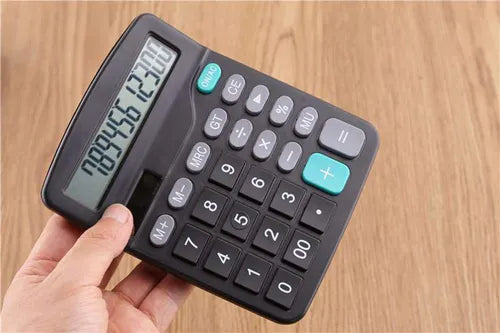 Calculadora De Escritorio 12 Dígitos Portátil Canodi Ca-837b