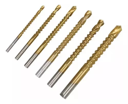 Set De Brocas Fresa De 6 Piezas
