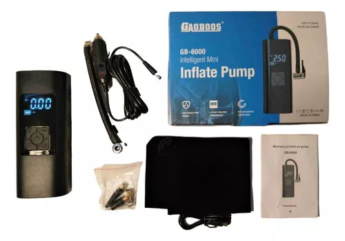 Compresor De Aire Portátil Mini Inflador Inteligente De Auto