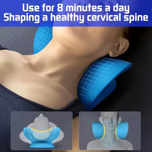 Almohada De Masaje Para Cervical Quiropráctica De Tracción