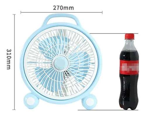 Mini Ventilador De Escritorio Super Silencioso Rx01-189a