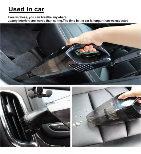 Aspiradora Multifuncional Para Autos Portátil Str Vc-011