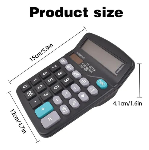 Calculadora De Escritorio 12 Dígitos Portátil Canodi Ca-837b