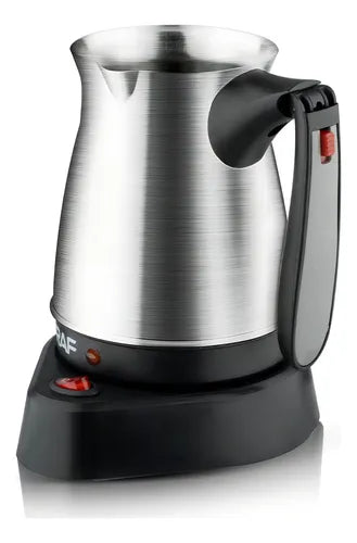 Cafetera Eléctrica Turca Portátil Hervidor Eléctrico 500ml Color Negro