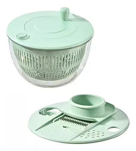 Lavadora De Verduras Picador Escurridor Tabla Cuchillas