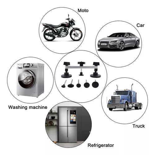 Kit Desabollador Ventosa Reparación Golpes Abolladuras Autos