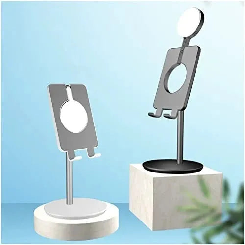 Soporte De Mesa Para Teléfono Con Luz Led 3 Tonos