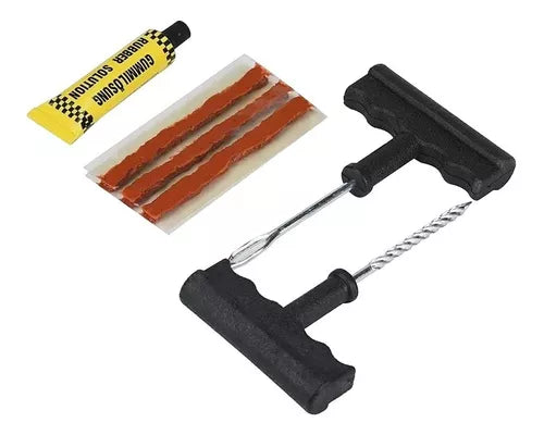 Kit De Emergencia Reparación De Neumáticos Motos Autos
