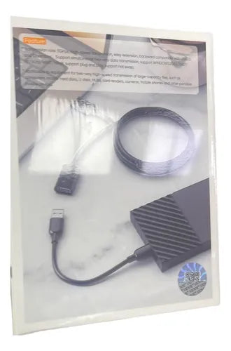 Cable Extensión Usb 3.0 Hembra Macho 5gbps 2mt Vidvie Hd06-2