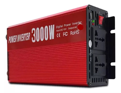Inversor Conversor Corriente Transformador 12v A 220v 3000w