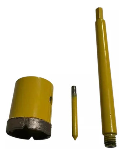 Sierra Copa Diamantada 40mm Concreto Cerámica Granito Y Guía