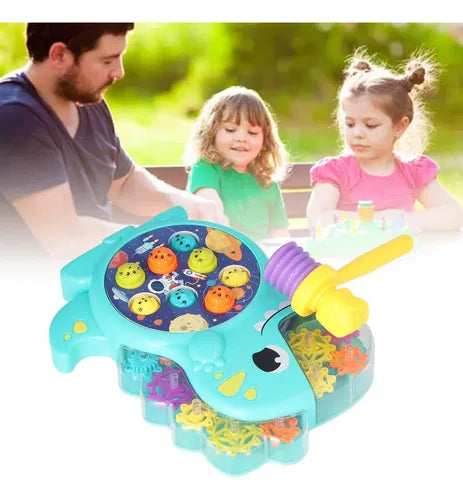 Juguete Dinosaurio Y Martillo Juego Musical Educativo