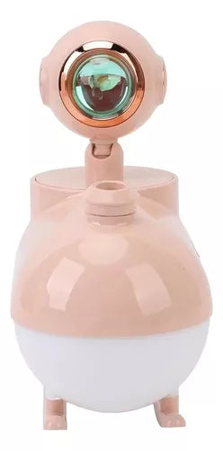 Mini Humidificador De Aire Portátil Luz Nocturna Aromático