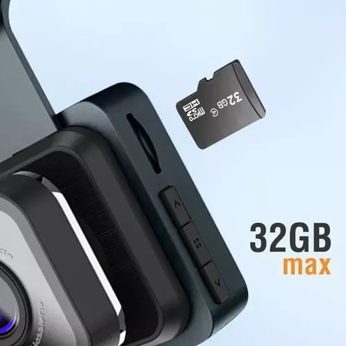 Cámara Auto Dual Delantera Trasera 1080p Full Hd