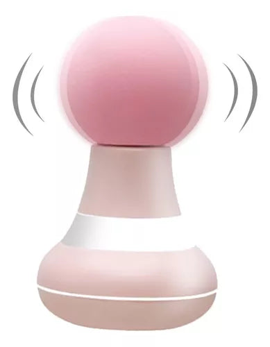 Mini Masajeador Muscular Relajante P/ Músculos Portátil Usb Color Rosa