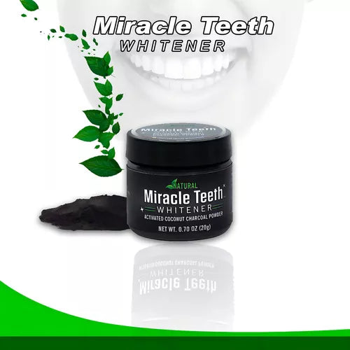 Blanqueador Dental Natural Polvo Carbón