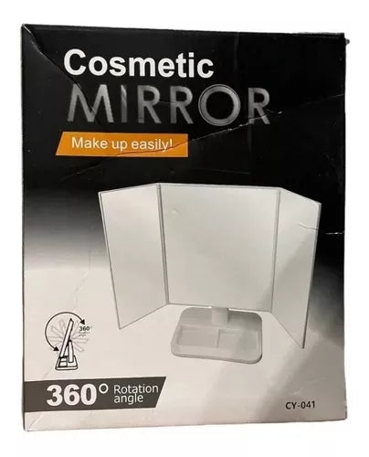 Espejo Para Maquillaje Espejo Personal Cosmético 26x22 360º