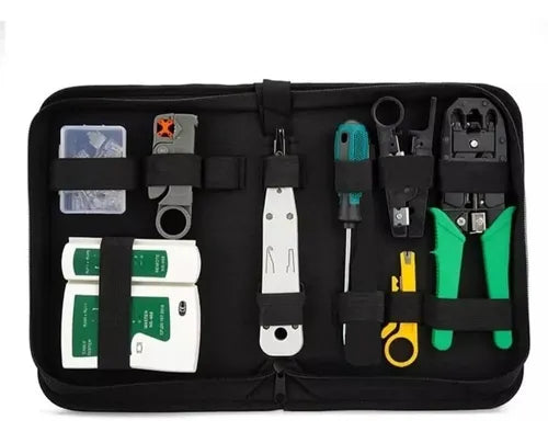 Kit Herramientas Para Redes Rj45-rj11-crimpeadora