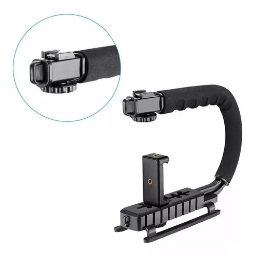 Estabilizador De Cámara De Video Soporte De Teléfono Ay-49u