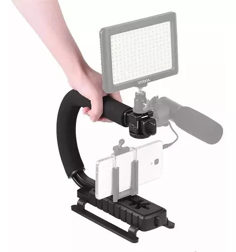 Estabilizador De Cámara De Video Soporte De Teléfono Ay-49u