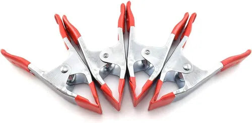Set 4 Pinzas Con Resorte Abrazadera Carpintería 2 Pulgadas