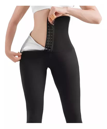 Sweat Shaper Faja Efecto Sauna Pantalón A Media Pierna