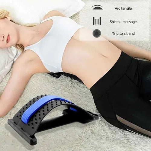 Masajeador Lumbar Corrector De Espalda Estiramiento Magic