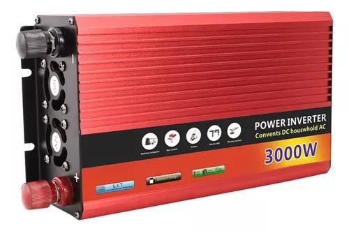 Inversor De Corriente De Coche 3000w 12v/220v Convertidor