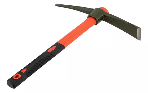 Picota Y Azadón Mango De Fibra Jardinería Construcción